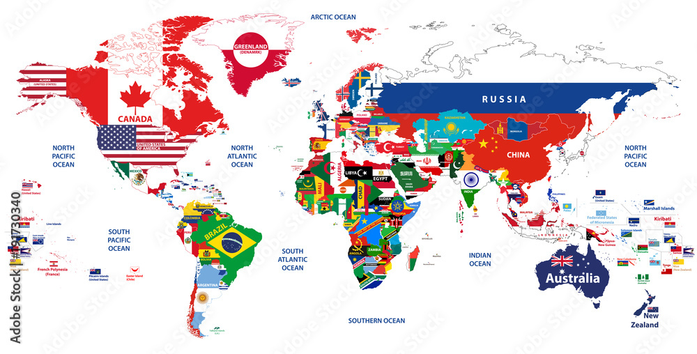 地図・旅行ガイド Flags of the World 2560px-Flag_Map_of_The_World_(