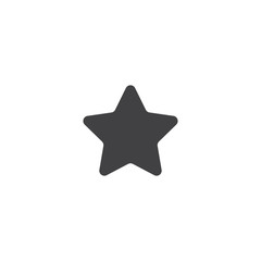 Sticker - star icon. sign design