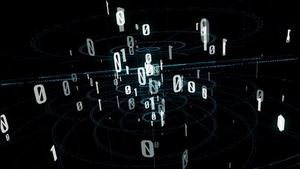 Poster - Digital network concept.