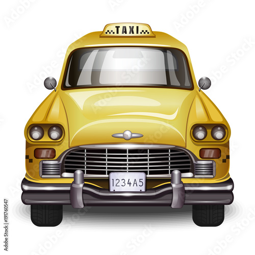 retro taxi