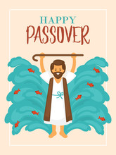 Passover Holiday Greeting Card Design