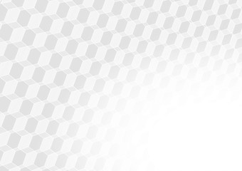 Poster - white and gray geometric abstract vector background with copy space, modern design