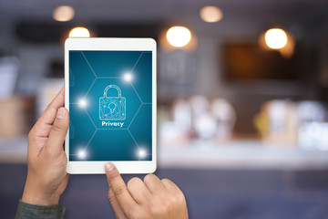 Poster - Privacy Access login PERFORMANCE Identification Password Passcode and Privacy