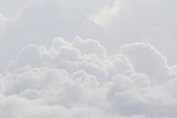 Wall Mural - white cloud texture and background, cloudy picture for weather forecast