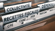 Recettes fiscales des collectivités. Taxes sur les entreprises en France