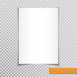 © Oleh - A4 paper with shadow design template, vector