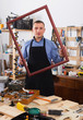 © JackF - Portrait of woodworker