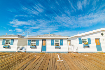 Wall Mural - Wooden houses in Pacific Beach