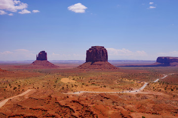 Schöne Aussicht im Monument Valley