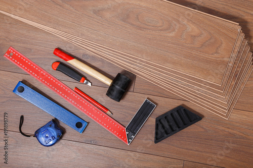 Installing Laminate Flooring On The Floor Are Different Carpentry