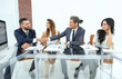 © ASDF - Business people shaking hands, starting a meeting