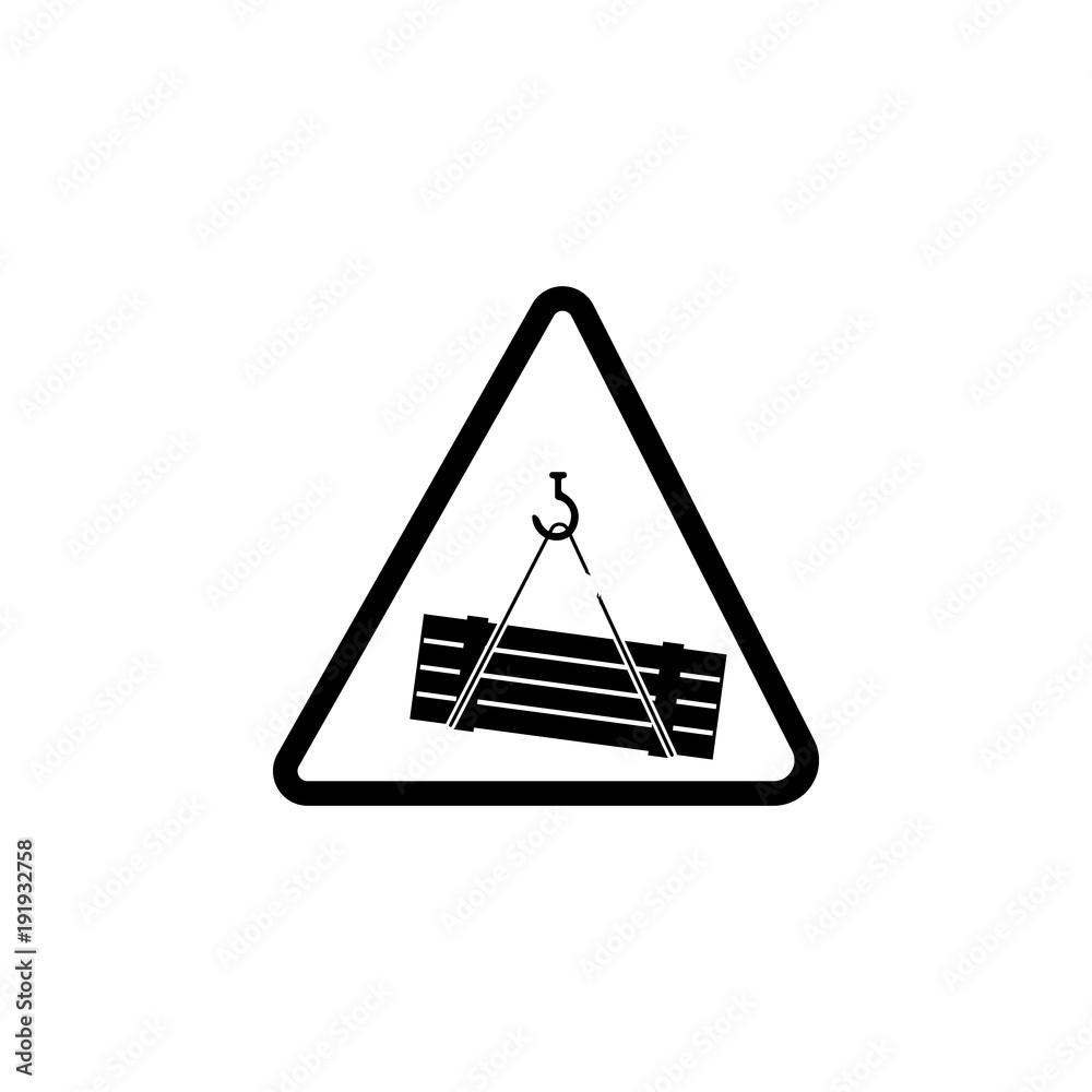 Warning Loading Icon sign of loading hazard icon. Element of warning for mobile concept and ...