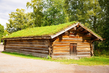 Wall Mural - Traditional old house in Oslo