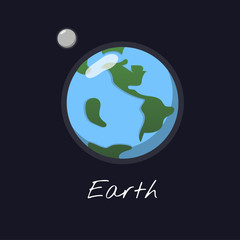 illustration of solar system