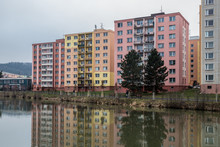 Reconstructed Block Of Flats Built In Communism Era