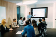 © NDABCREATIVITY - Picture of business meeting in conference room