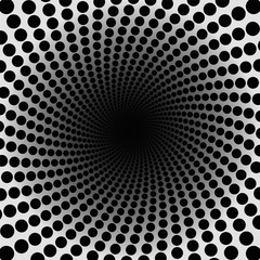 Obraz na płótnie spirala sztuka tunel