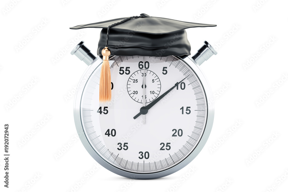 Chronometer graduation cap. 3D rendering Stock Illustration | Adobe Stock