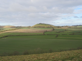 Wall Mural - Wiltshire rural landscape