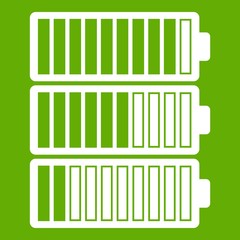 Poster - Battery indicators icon green