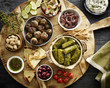 © Ed Rudolph - Greek appetizer platter