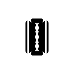 Poster - blade icon. Element of barber shop for advertising signs, mobile concept and web apps. Icon for website design and development, app development. Premium icon