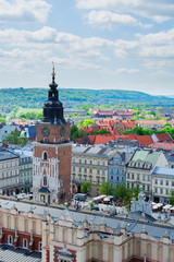 Wall Mural - Market square in Krakow, Poland