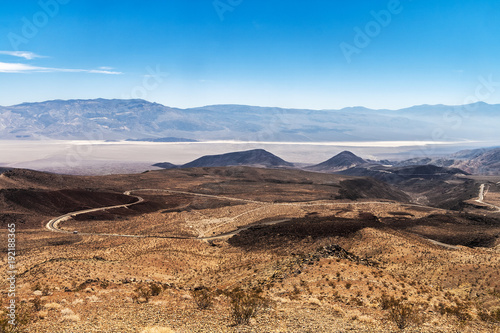 Stampe View from the Father Crowley Vista Point overlooking the Panamint Valley, Death