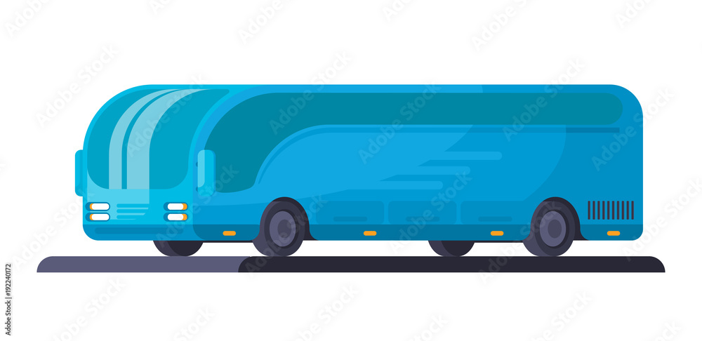 Intercity or tourist bus. Transport for transportation of passangers ...