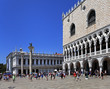 Venice historic city center, Veneto rigion, Italy - view on the San Marco Square - and the Doge’s Palace by the Grand Canal