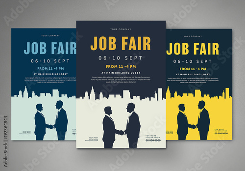 job fair flyer buy this stock template and explore similar