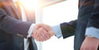 © ASDF - closeup. handshake business partners after bargain