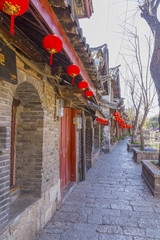 Wall Mural - Ancient city of Lijiang in Yunnan