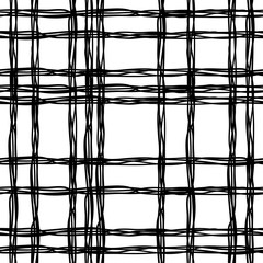 vector white black contour lines pattern seamless