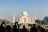 Taj Mahal from main entrance, Agra, Uttar Pradesh, India
