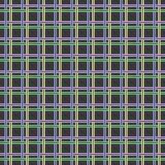 Aufkleber - Seamless pattern glowing optical fiber, pastel color, vector overlapping double stripes, trend spring 2018, seamless pattern giving spring mood textile or printing