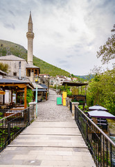 Wall Mural - Old street in Mostar