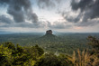     Sigiriya Lion Rock fortress. View from Pidurangala Rock.Sri Lanka 

