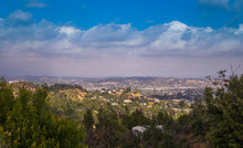 Los Angeles County. View Of The City From The Hollywood Hills