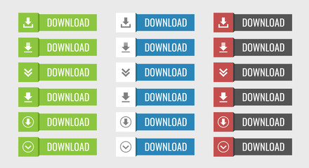 Poster - download buttons set
