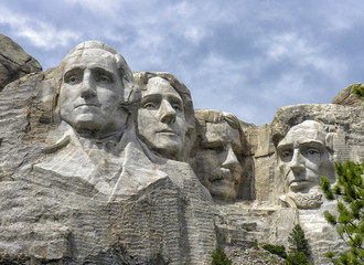 Fototapete - Mount Rushmore National Monument, South Dakota