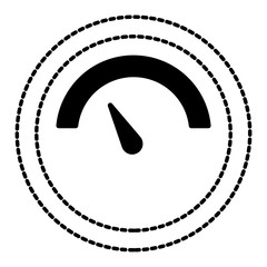 Poster - speed meter icon