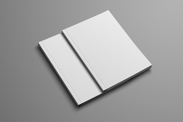 Poster - Mockup of the brochure for the presentation of the cover