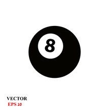 Snooker 8 Pool Vector 