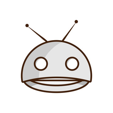Robot Cute Emoticon Emojis 