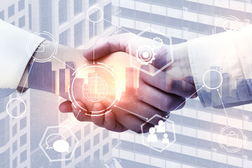 Poster - Innovation and teamwork concept