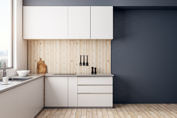 Poster - Modern kitchen interior