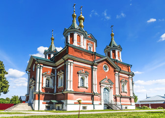 Krestovozdvizhensky Cathedral of the Assumption of the Brusensky Monastery in Kolomna