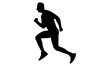 © mbarep - image of the runner silhouette