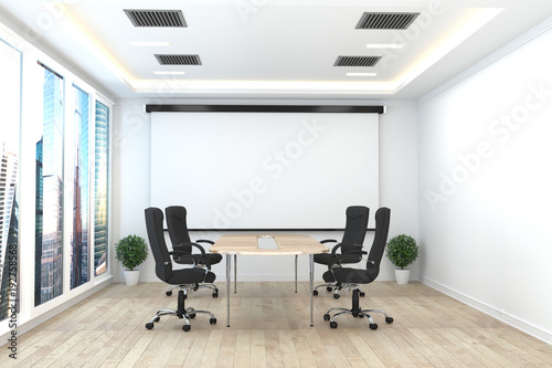 Office Business Beautiful Boardroom Meeting Room And
